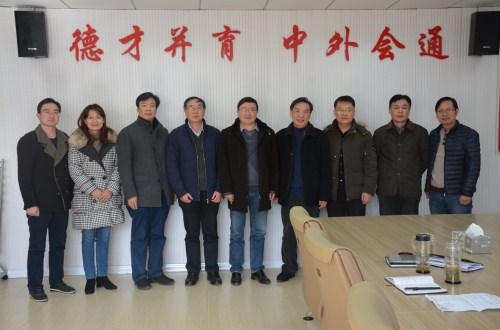 安庆师范大学德赢AC米兰中国官方网站来德赢官网考察交流
